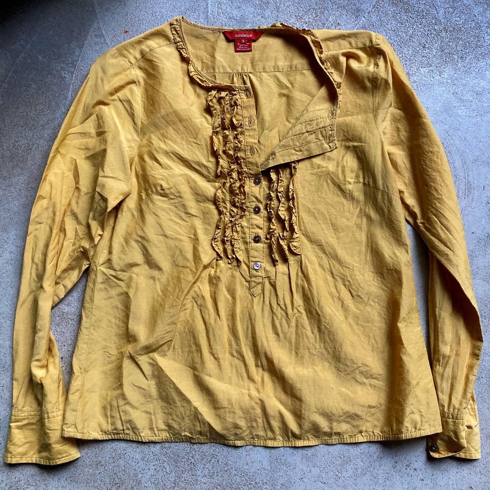Sundance. Silk Blouse.